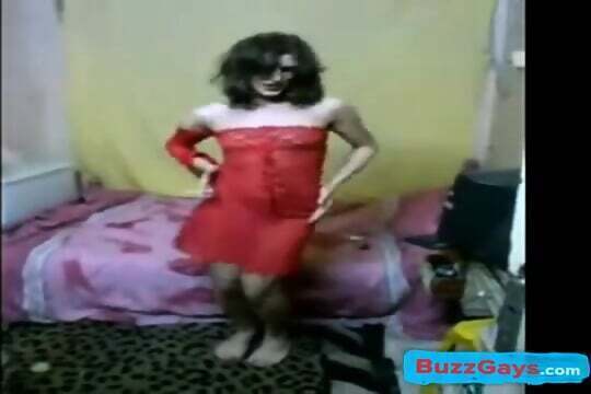 Egyptian Crossdresser Ingy Dances