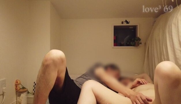 逆69でスケベ熟女とのリアルSEX【別カメ前編】クリトリスを舐め回しバイブも投入します♡