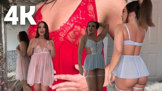 TRANSPARENT Doll Dresses HAUL with Mirror View See-Through Clothing With Daisy