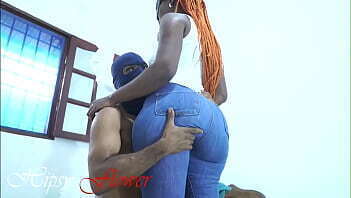 Black teacher join her student in the dormatory