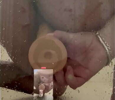 Fucking dildo shower