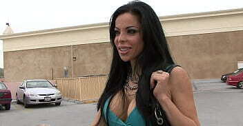 Slutty brunette whore fucking