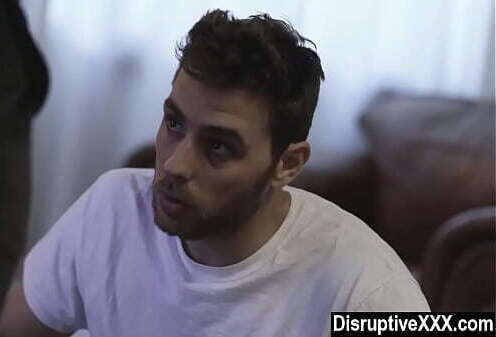 Homophobic fucked step brother