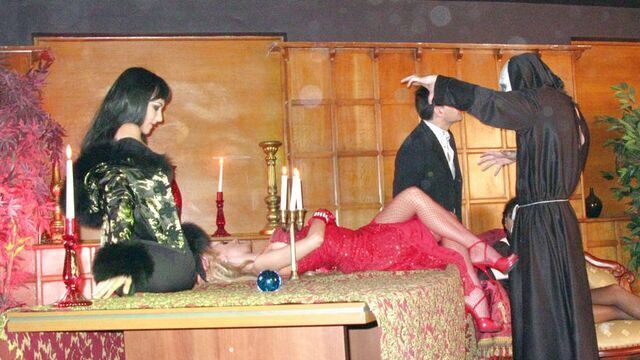  Stacey Saran and Sabrina Sweet's doggystyle action by Anal Fuck Thrills 