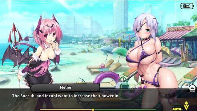 Taimanin RPGX Event Story Dangerous Summer Beach