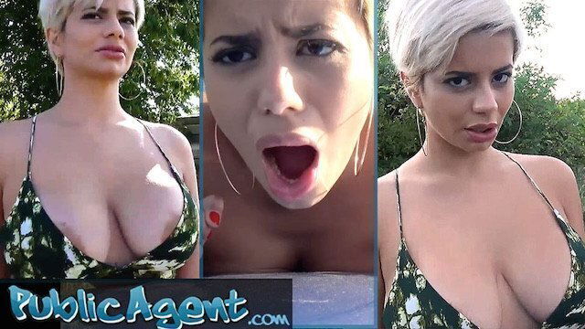 Public Agent Sexy Latina MILF ATTITUDE bigger than