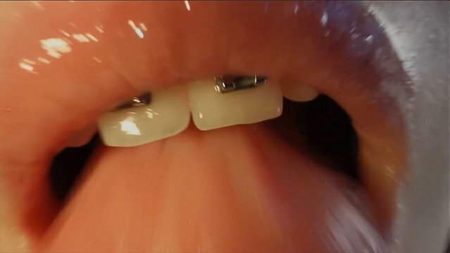 asmr lens licking