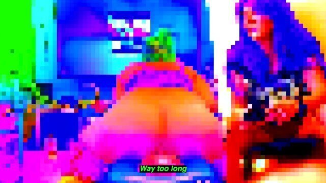 Facefarting Goonerbait Pixelated Dance Party Femdom Fart Audio HEADPHONES WATCH LOOP