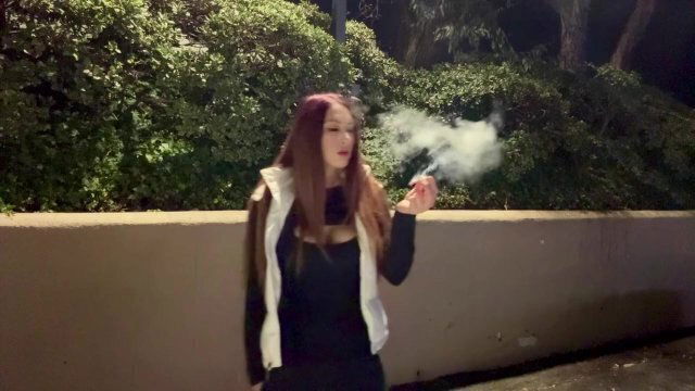 Italian Milf Artemisia Love Late Night Solo Smoking Session Fetish OF@ArtemisiaLove101