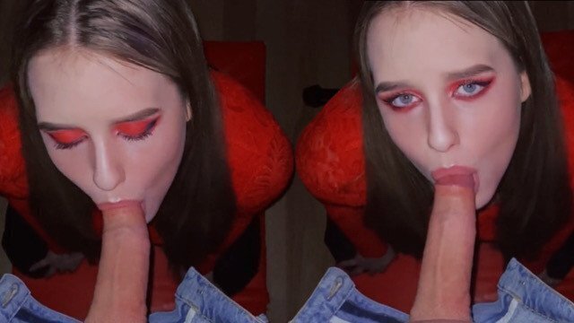 Девушка моего друга делает минет