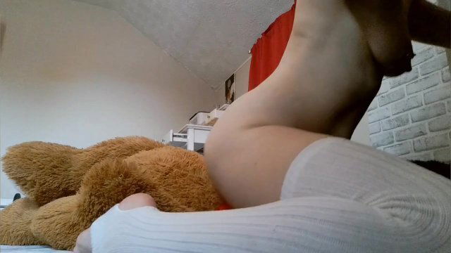 Girl Humping Plushies Dildo Riding