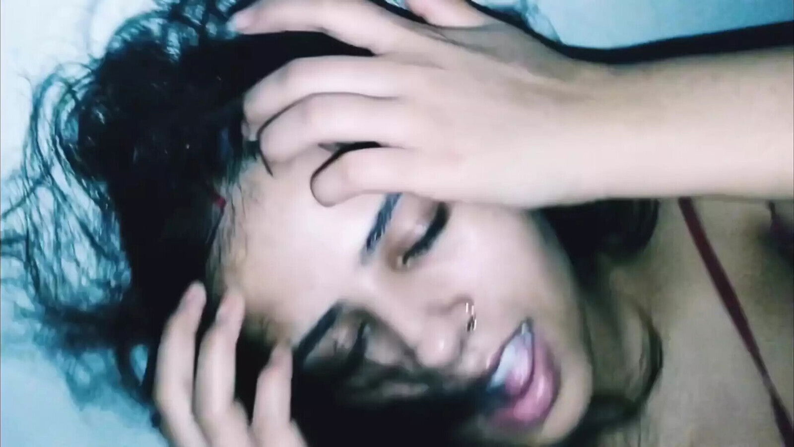 Latika front fuck with stepbrother