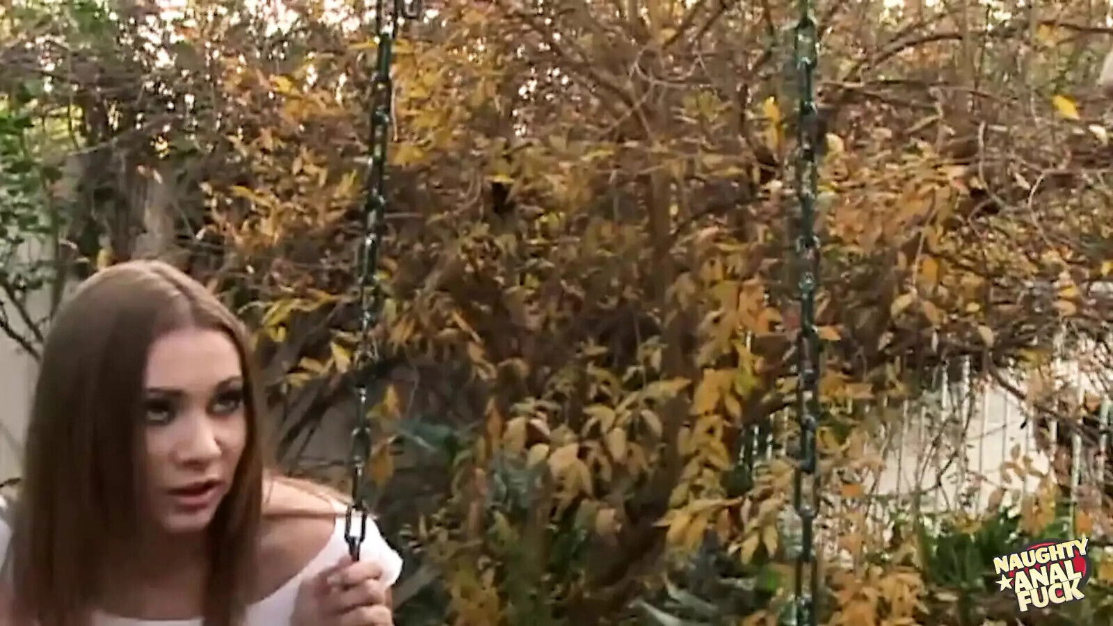 Letting stranger phone ends with brunette cutie having tushy stretched