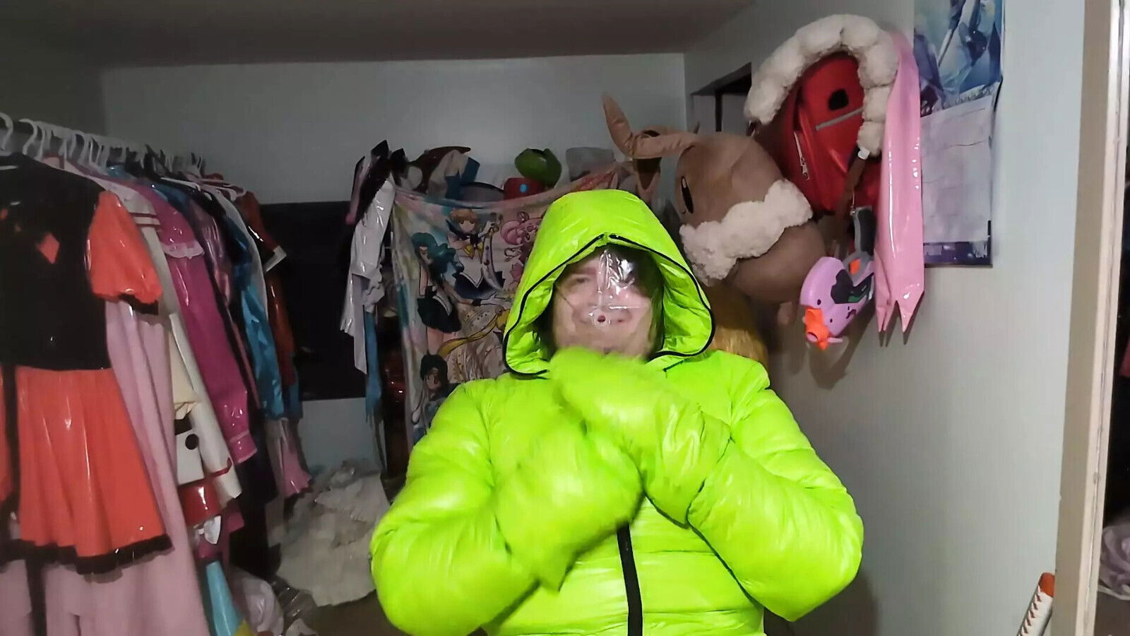 Over Head Snowsuit Breath hood