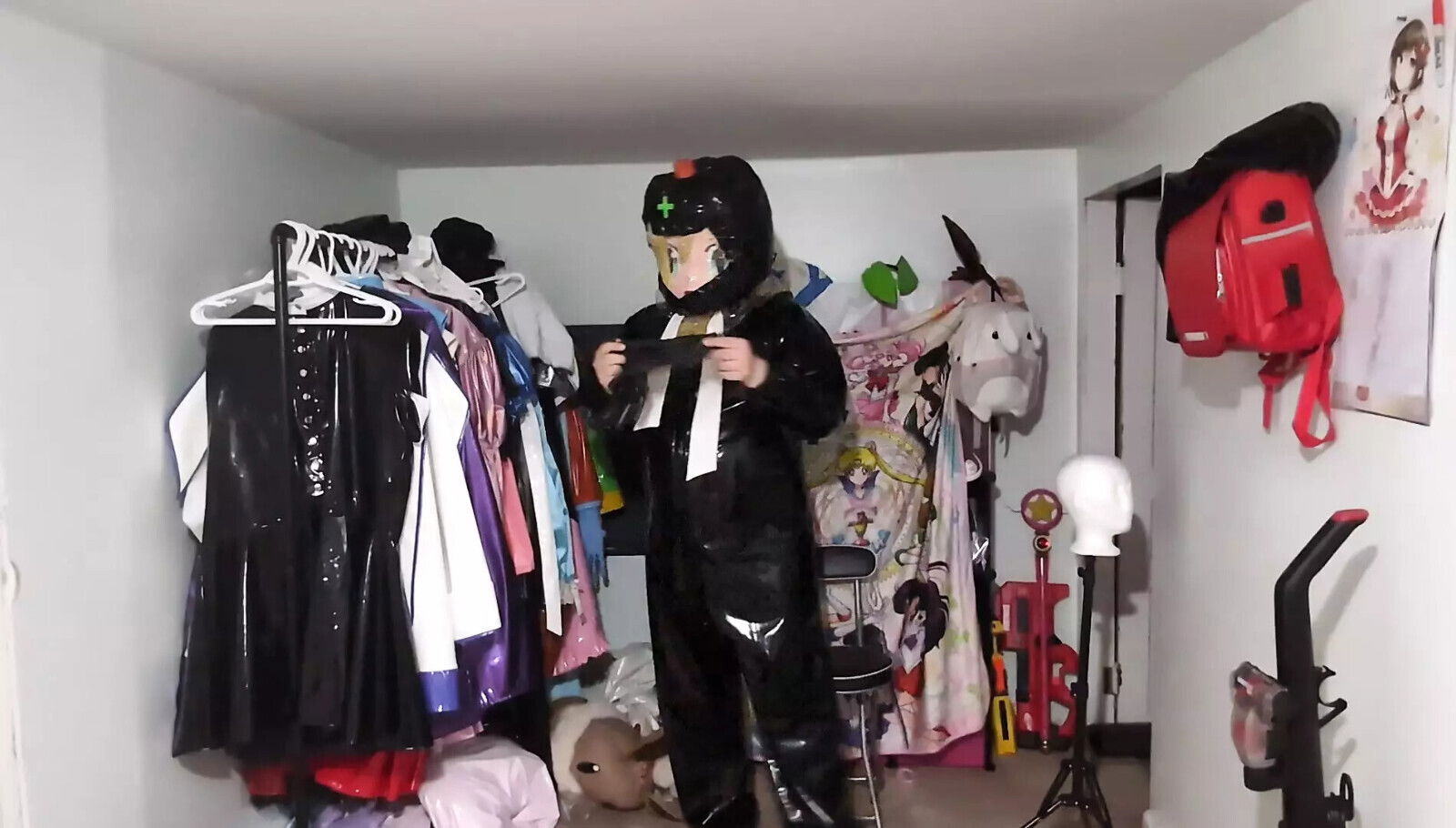 Heavy Kigurumi Double Layered Breathplay Viberator