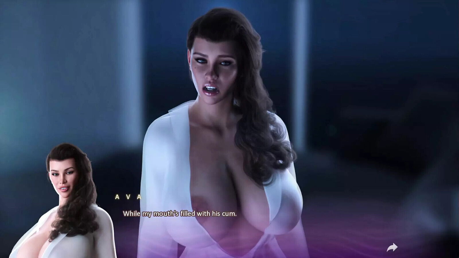 boss wife sucking dick sofa