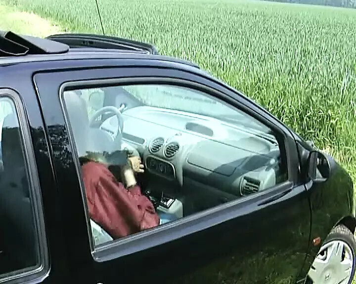 boobed German blonde rides dick nature