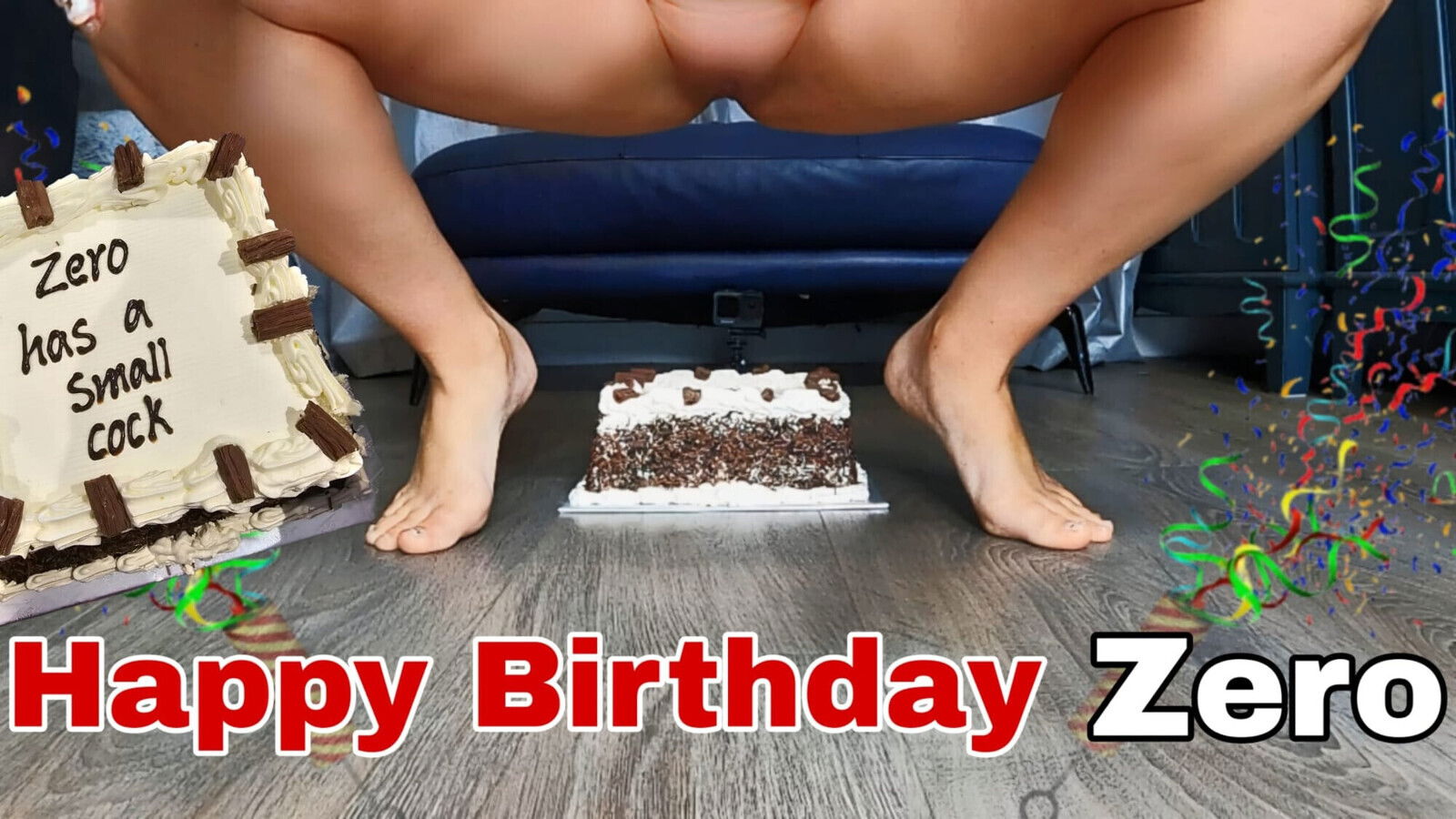 Training Zero Femdom BDSM Slave Cake Sitting Sploshing Humiliation Bondage Real Homemade Amateur Couple Milf Stepmom Wife