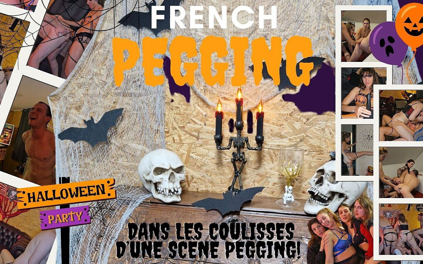 Backstage Halloween Orgy Behind Scene