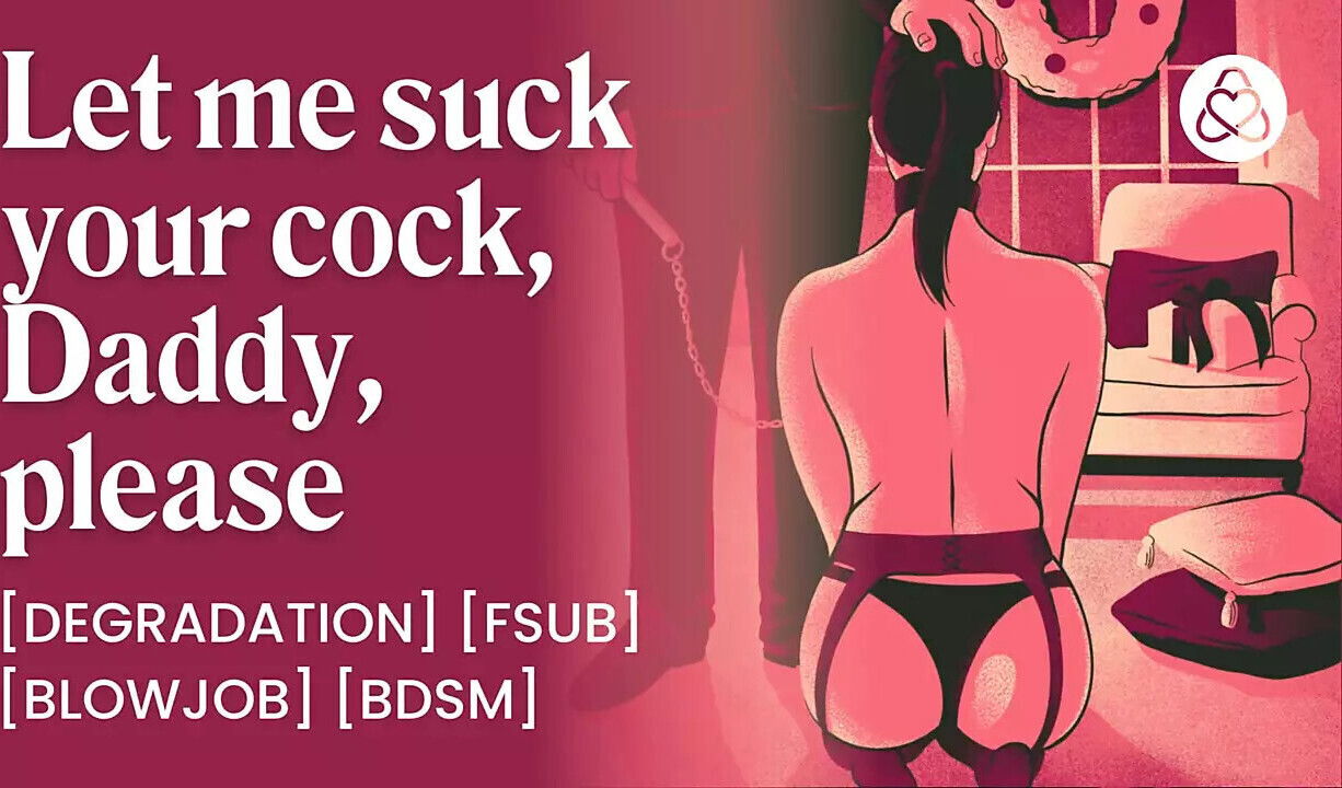 Facial submissive brat. wants Daddy's sexual toy. BDSM role play