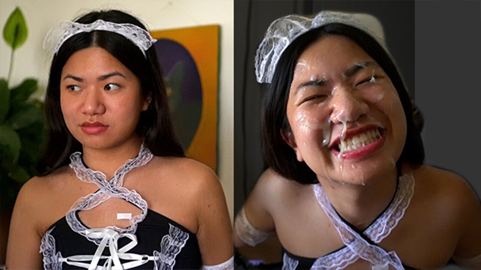 ASIAN MAID HAVE SUCK HOUSE OWNER