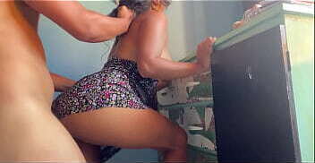 friend'_s naughty husband came shower wearing just towel ended letting fuck