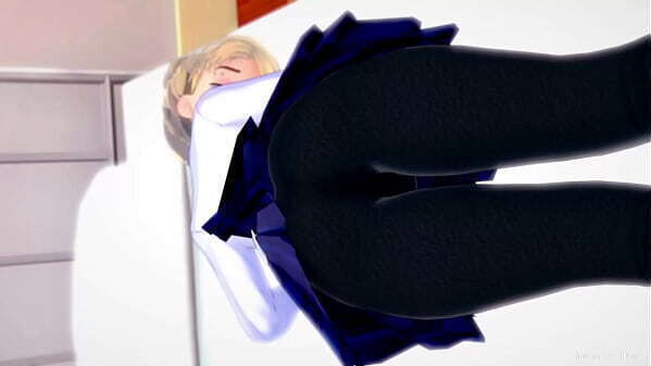 Gwen Stacy visita enfermer&iacute_a juega polla entre piernas (Versi&oacute_n adulta)