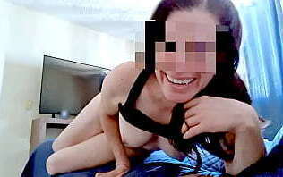 I'_m going to give you a blowjob to make your hard, then I want you on top of me fucking me with that big dick of yours, because today we'_re alone, the annoying cuckold isn'_t here to watch us fuck