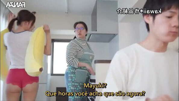 grande bunda minha nova Irm&atilde_ (Legendado) Mayuki