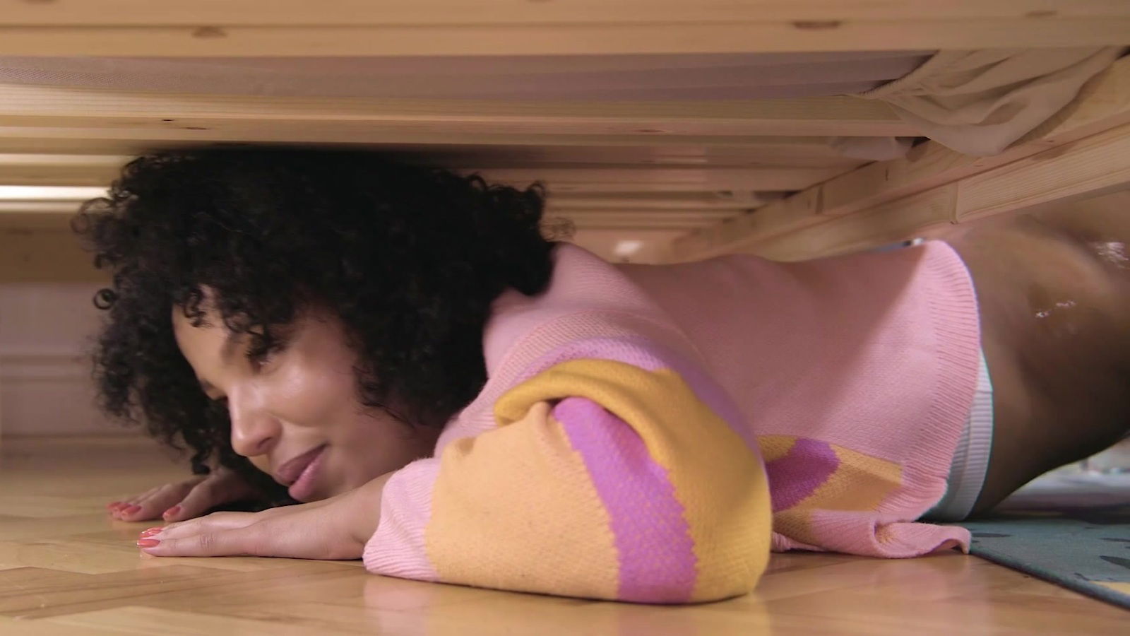 Curly-haired Romy Indy gets nicely fucked hostel