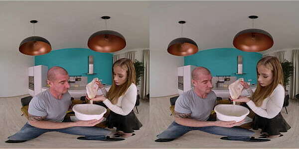 Making Cake Ends with Cumshot Virtual Real Porn