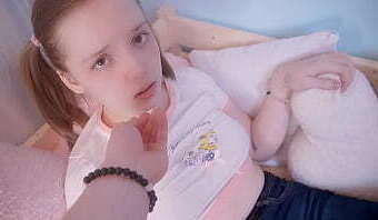 ROUGH SEX with TEEN GIRL and CREAMPIE in a BALD PUSSY by step DADDY