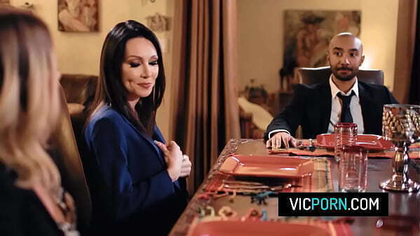 Perv boss fucks busty co-worker front wife RayVeness, Candice Dare