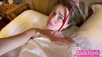 Bound slutty wife pussy fucked rough