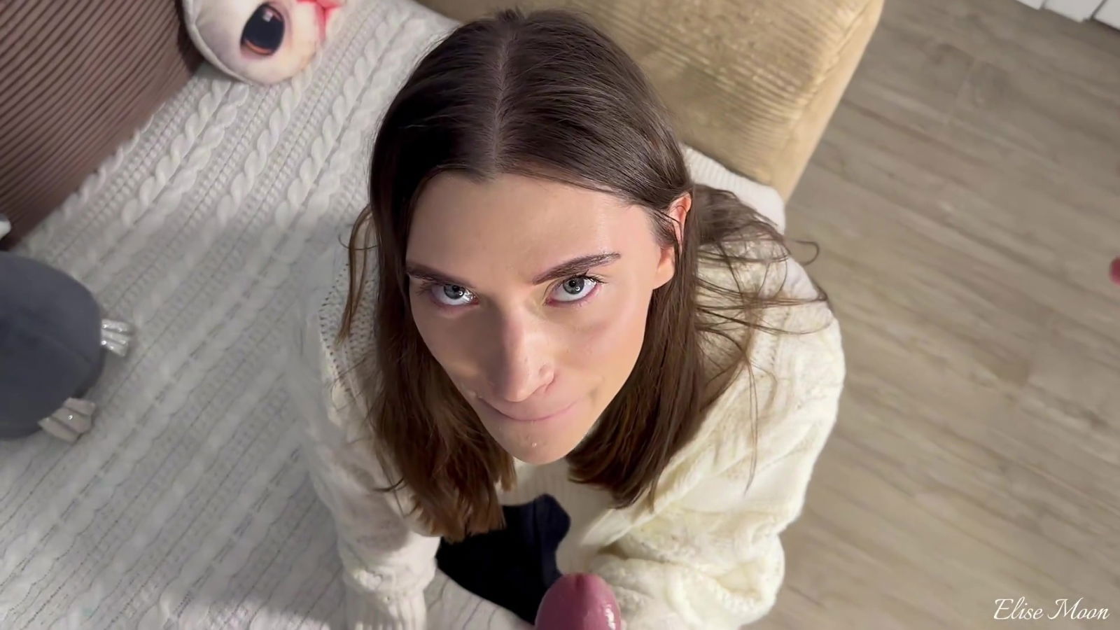 Girl From Billiard Table Fucked Cummed Elise Moon Pretty Face