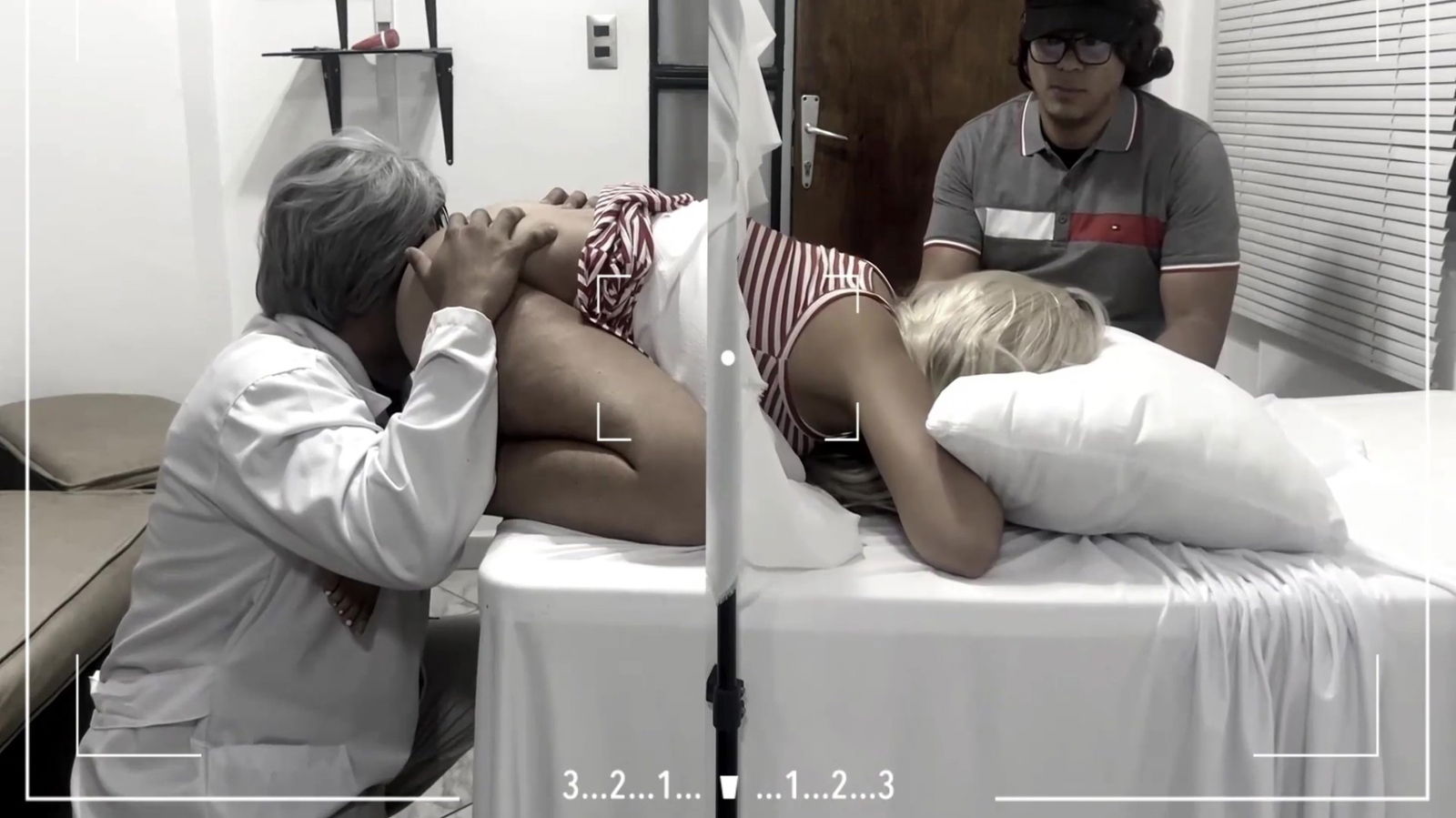 Tego, Shelina Leon Video Capta Doctor Ginecologo Coje Mujer Lado Marido Puro Taboo