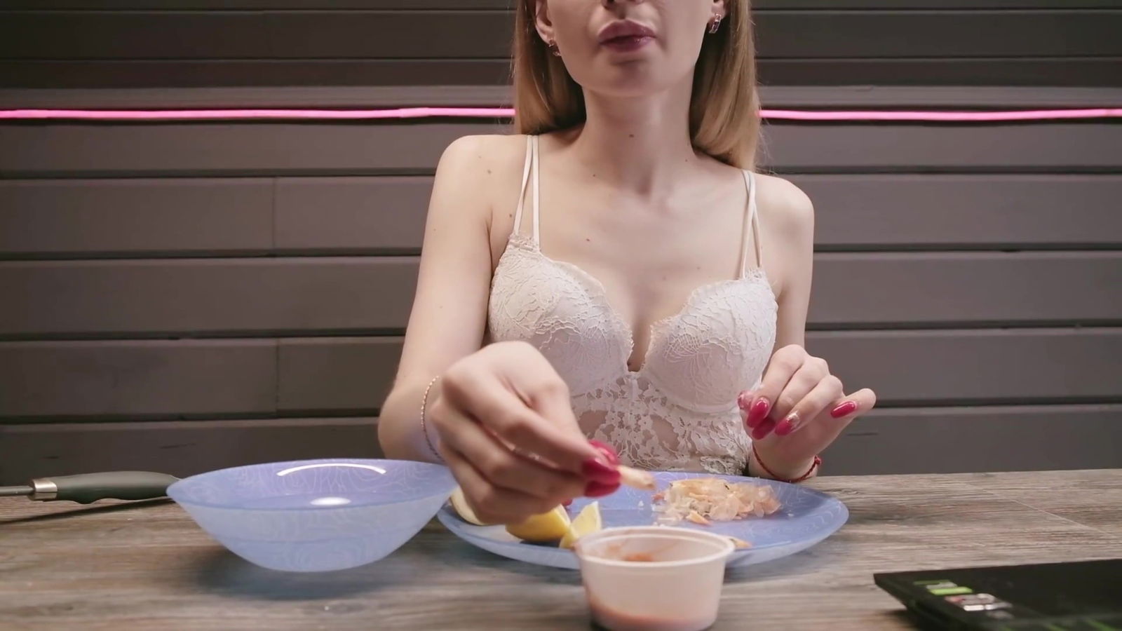 Vore Mouth Fetish Cook You! Shrimp Kira Loster