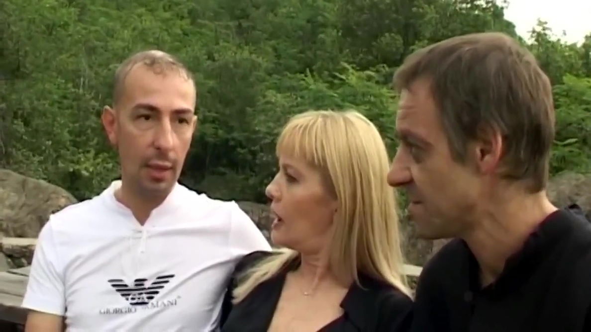 Outdoor Bang Blonde Wanting Enjoy With Connie Peterson