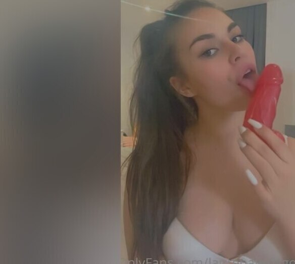 Lauren Alexis Dildo Blowjob