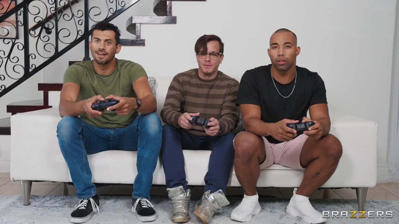 Panty Raiding Redhead MILF part Interracial with Alex Jones, Sedona Reign, Jaxson Briggs