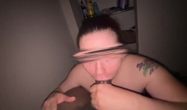 Snow bunny loves gets facial