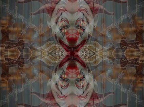 Coulrophilia Hypnotic Clowns Wearing Leather Smoking Stogies