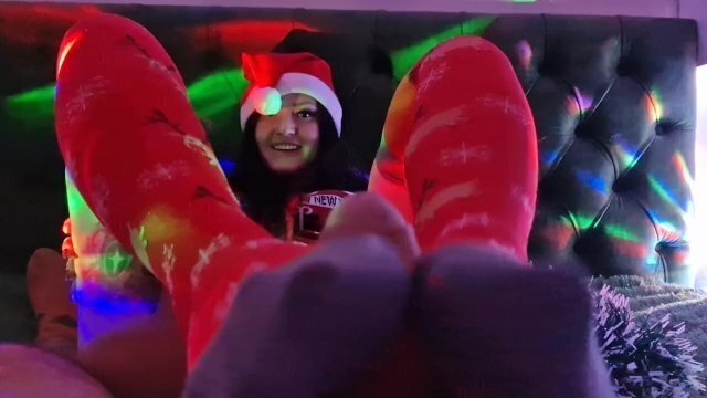 Footjob. Foot fetish stockinged feet fetish.