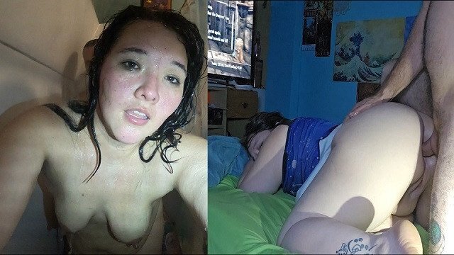 stepdaughters shower quickie turned into losing virginity