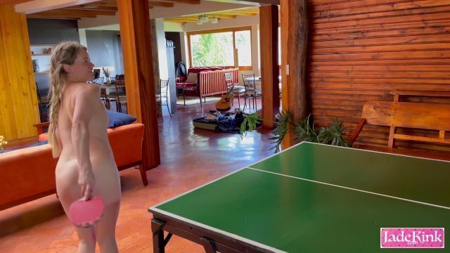 Real Stepsister gets fucked for pleasure during Strip pong sex with the perv Stepbrother