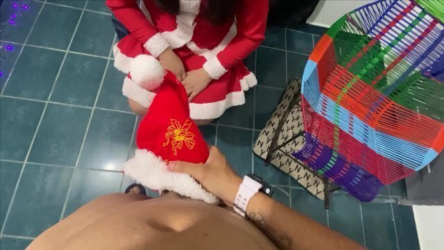 VISPERA NAVIDAD CUÑADO REGALA VERGA AGRADECIMEINTO CABALGO HASTA