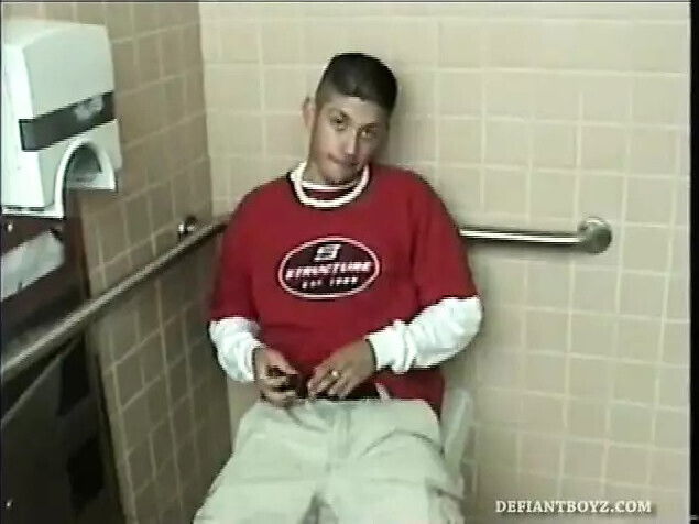Straight Ethan Toilet Jerk