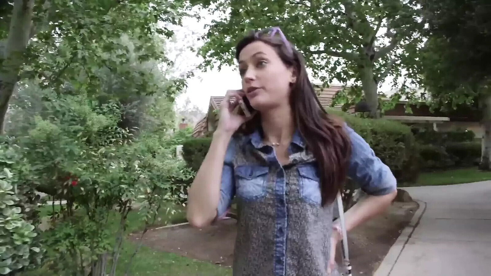 Georgia Jones Sasha Heart sapphics with lots hair