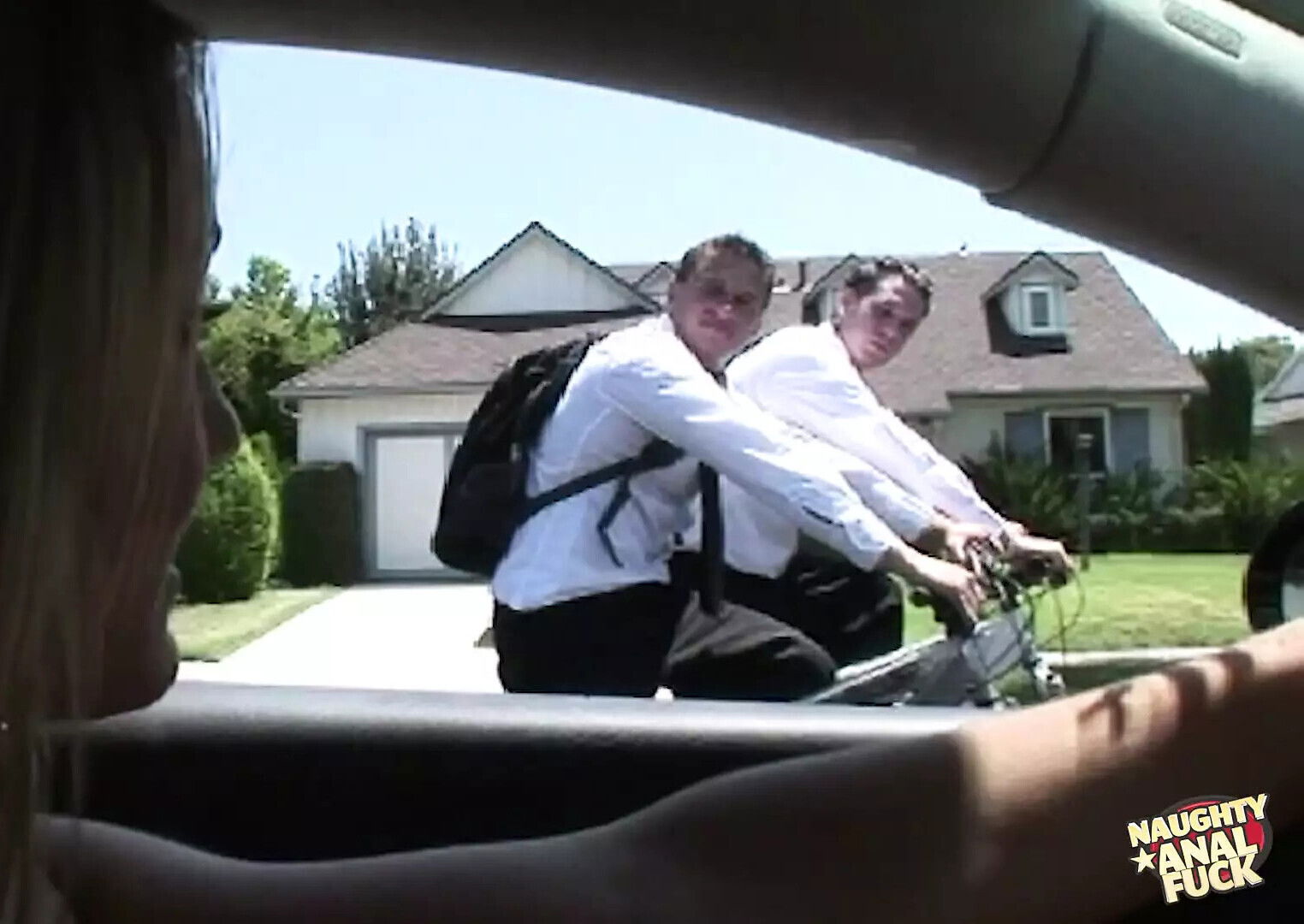 made guys horny they gave double penetration