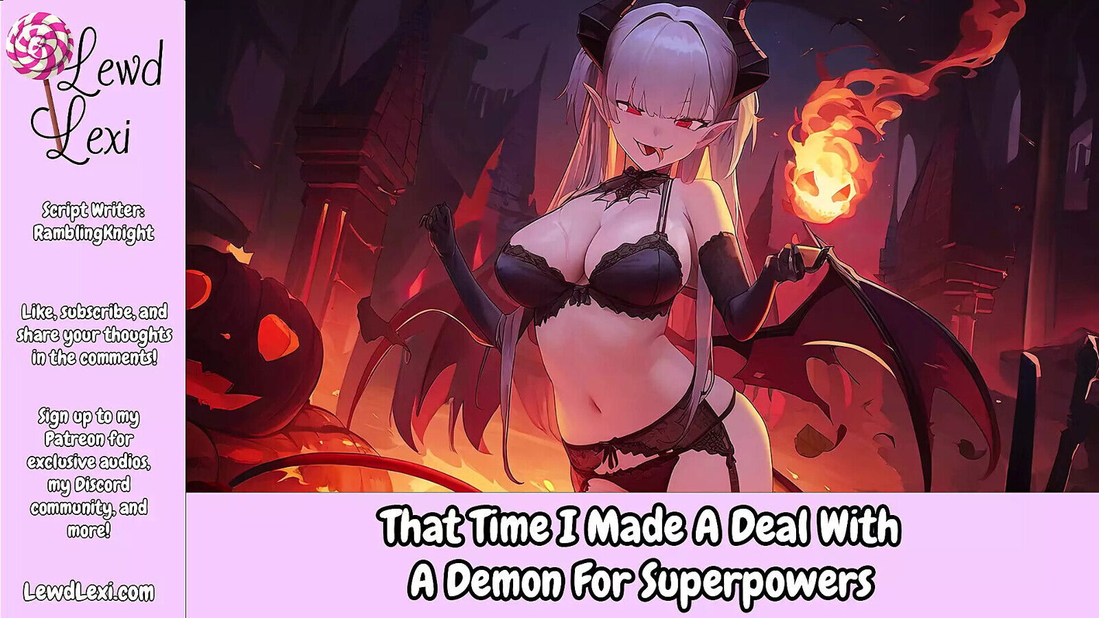 Time Made Deal With Demon Superpowers Erotic Audio